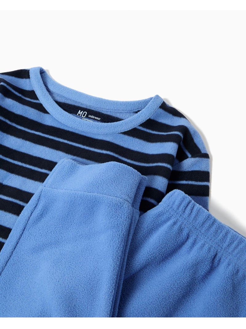 Pijamas micropolares, MO Fashion Azul - Kiabi