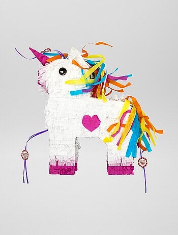 Piñata con forma de unicornio
