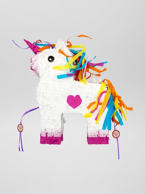 Piñata con forma de unicornio - Kiabi