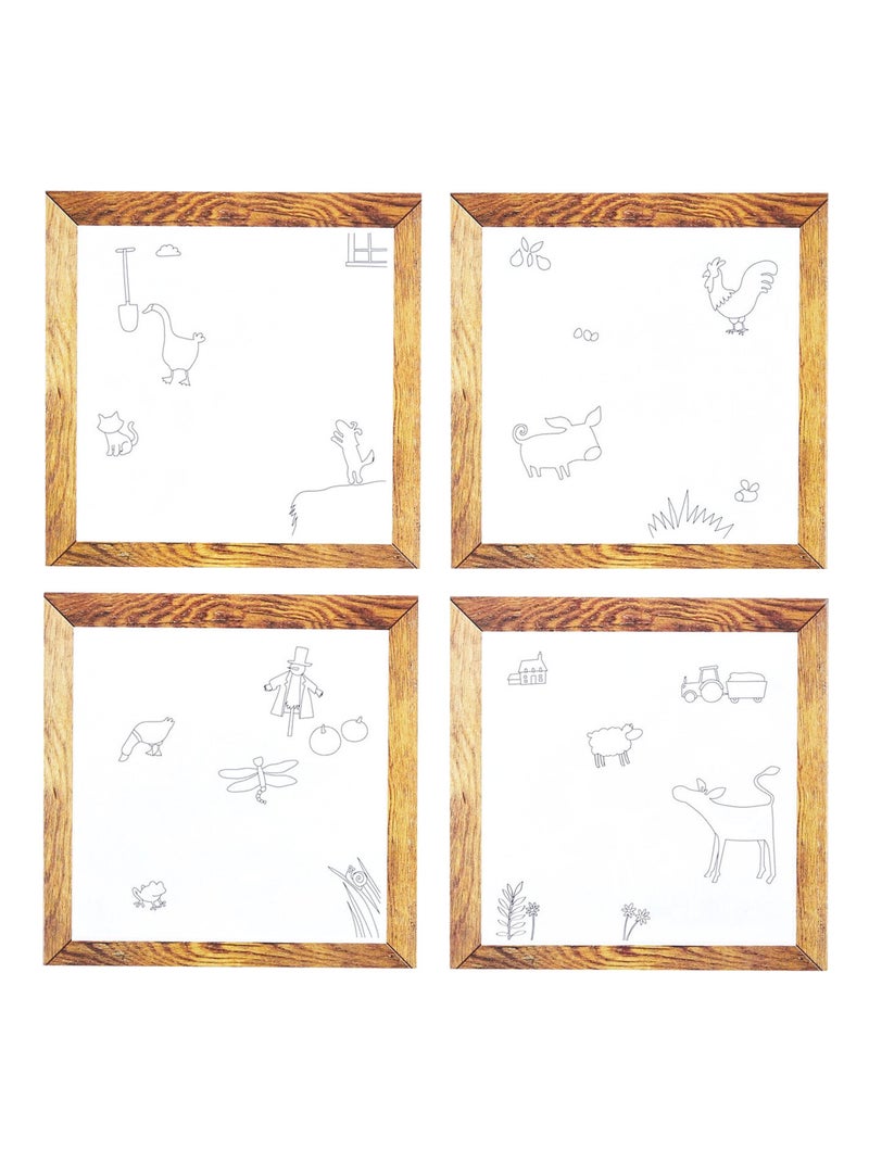 Pintura mágica con agua reutilizable, aventuras granja | Tiger Tribe N/D - Kiabi