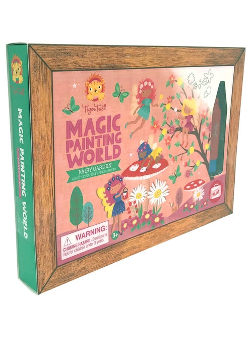 Pintura mágica con agua reutilizable, jardín de las hadas | Tiger Tribe - Kiabi