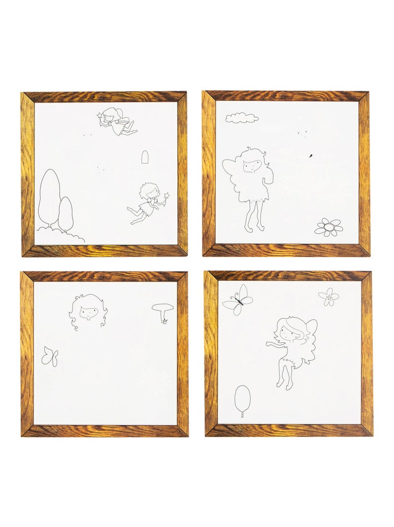 Pintura mágica con agua reutilizable, jardín de las hadas | Tiger Tribe N/D - Kiabi