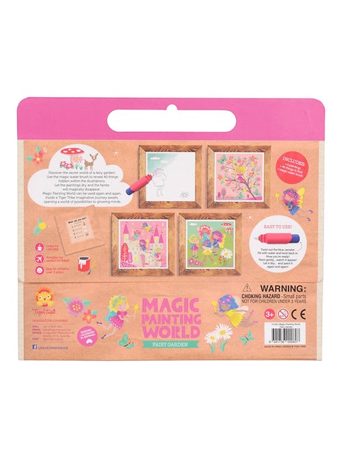 Pintura mágica con agua reutilizable, jardín de las hadas | Tiger Tribe - Kiabi