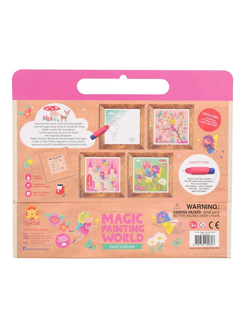 Pintura mágica con agua reutilizable, jardín de las hadas | Tiger Tribe N/D - Kiabi