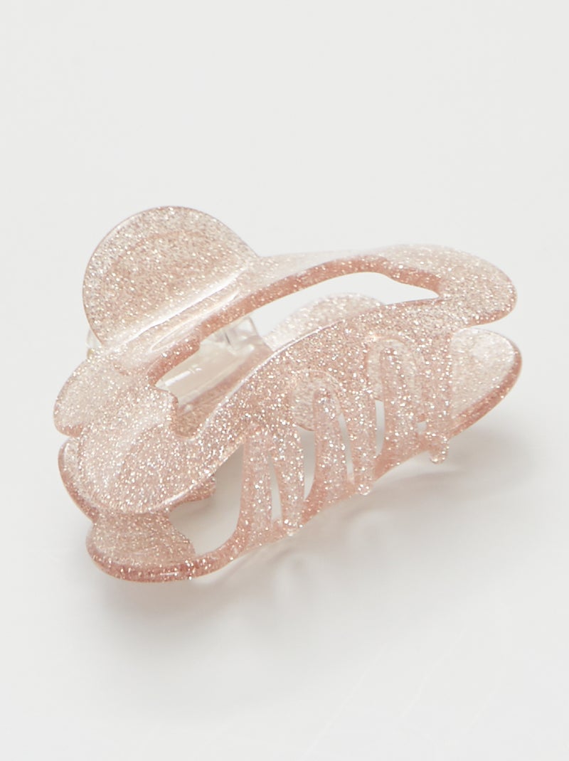 Pinza con brillos ROSA - Kiabi