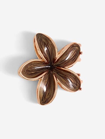 Pinza de pelo con forma de flor