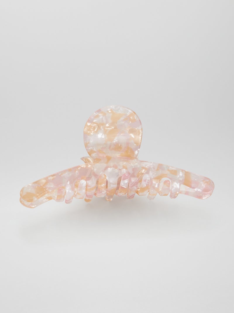 Pinza de púas efecto concha oro - Kiabi