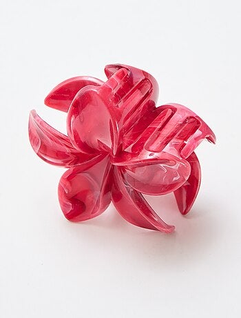 Pinza estilo flor de tiaré