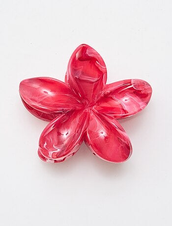 Pinza estilo flor de tiaré