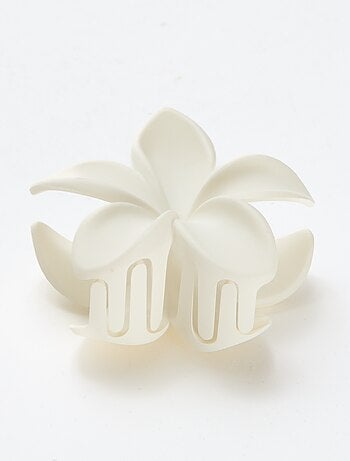 Pinza grande con forma de flor
