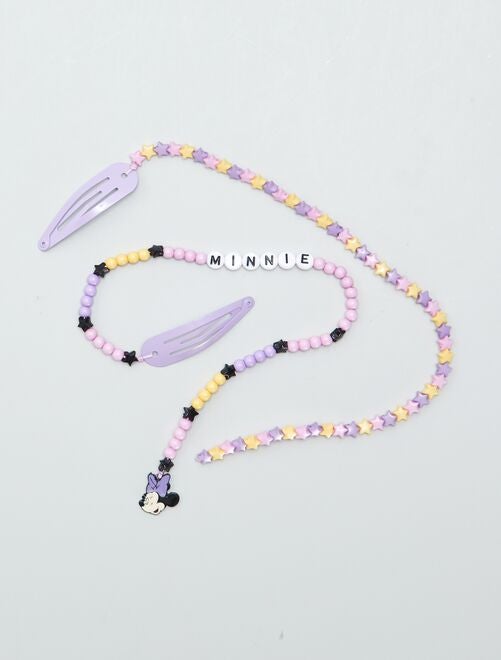 Pinzas clip con perlas 'Disney' - Kiabi