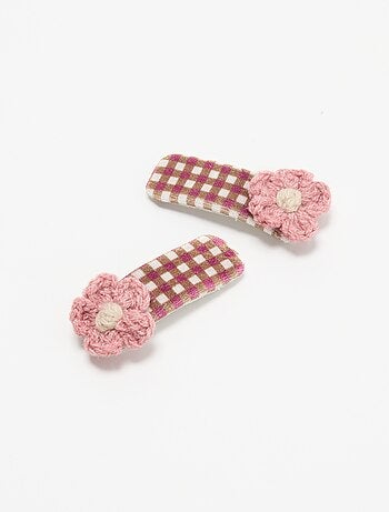 Pinzas con forma de flores