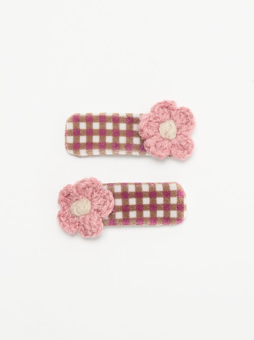Pinzas   con forma de flores - Kiabi