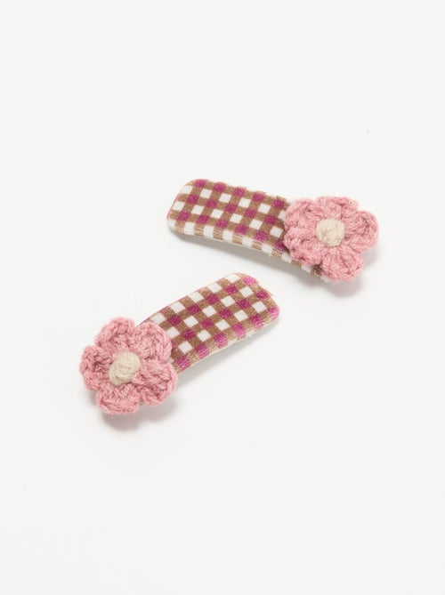 Pinzas   con forma de flores - Kiabi