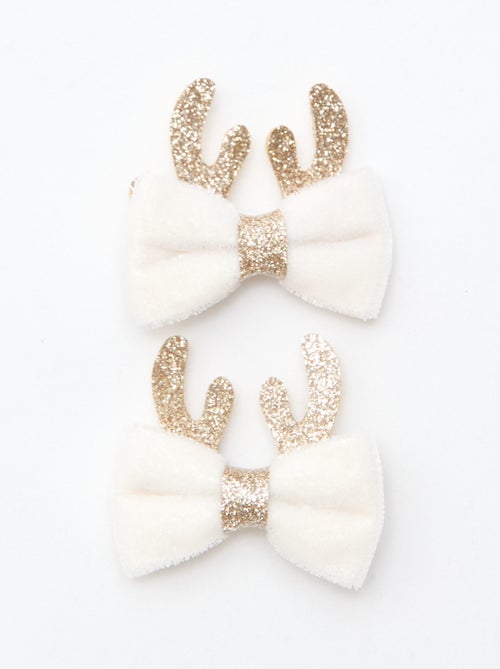 Pinzas de cocodrilo 'Navidad' - Kiabi