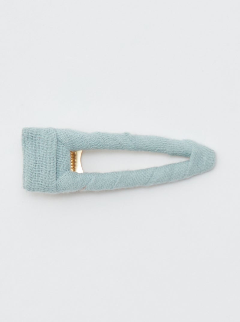 Pinzas de tela - Pack de 3 AZUL - Kiabi