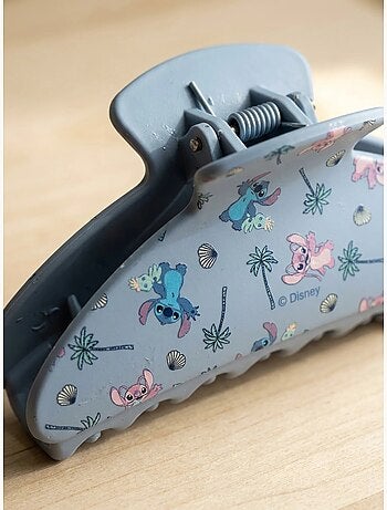 Pinzas para el cabello infantil stitch & angel : lote de 2 grandes garras