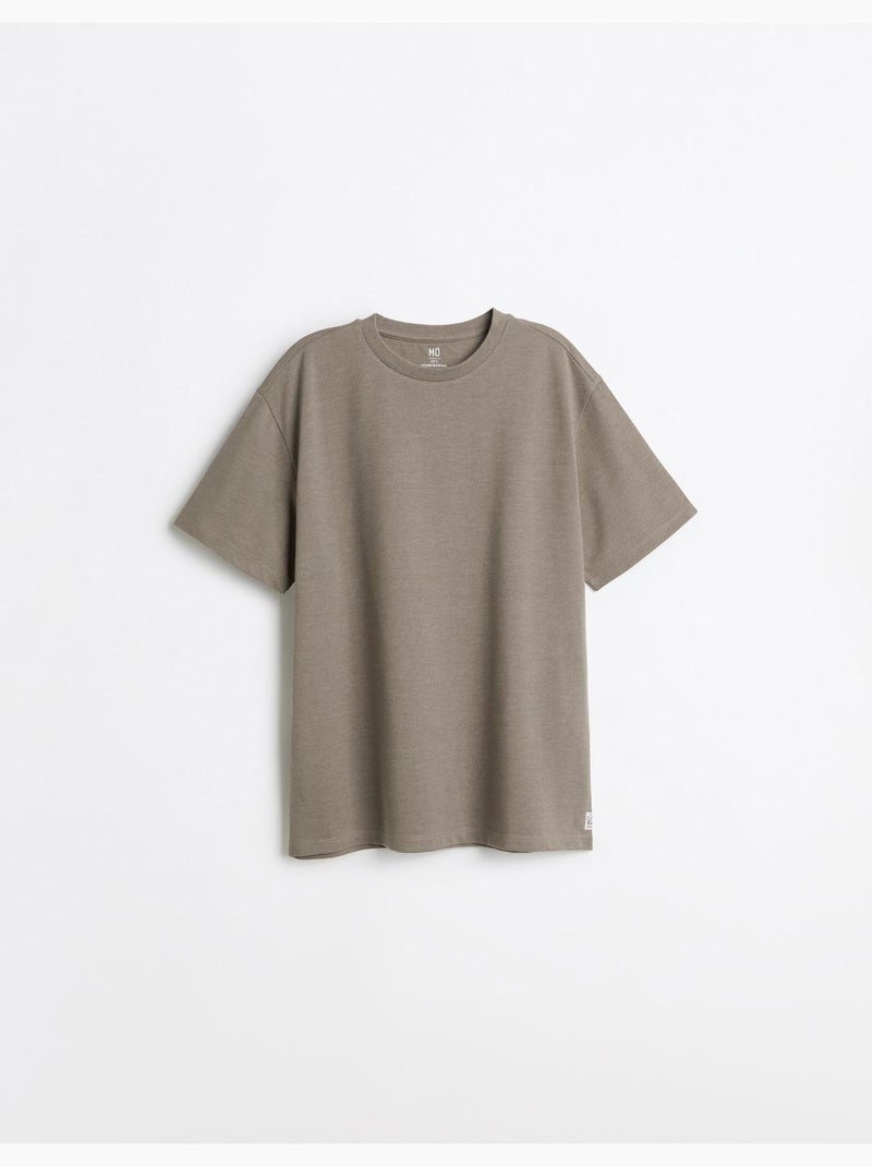 Piquet de camiseta, mo fashion Marrón - Kiabi