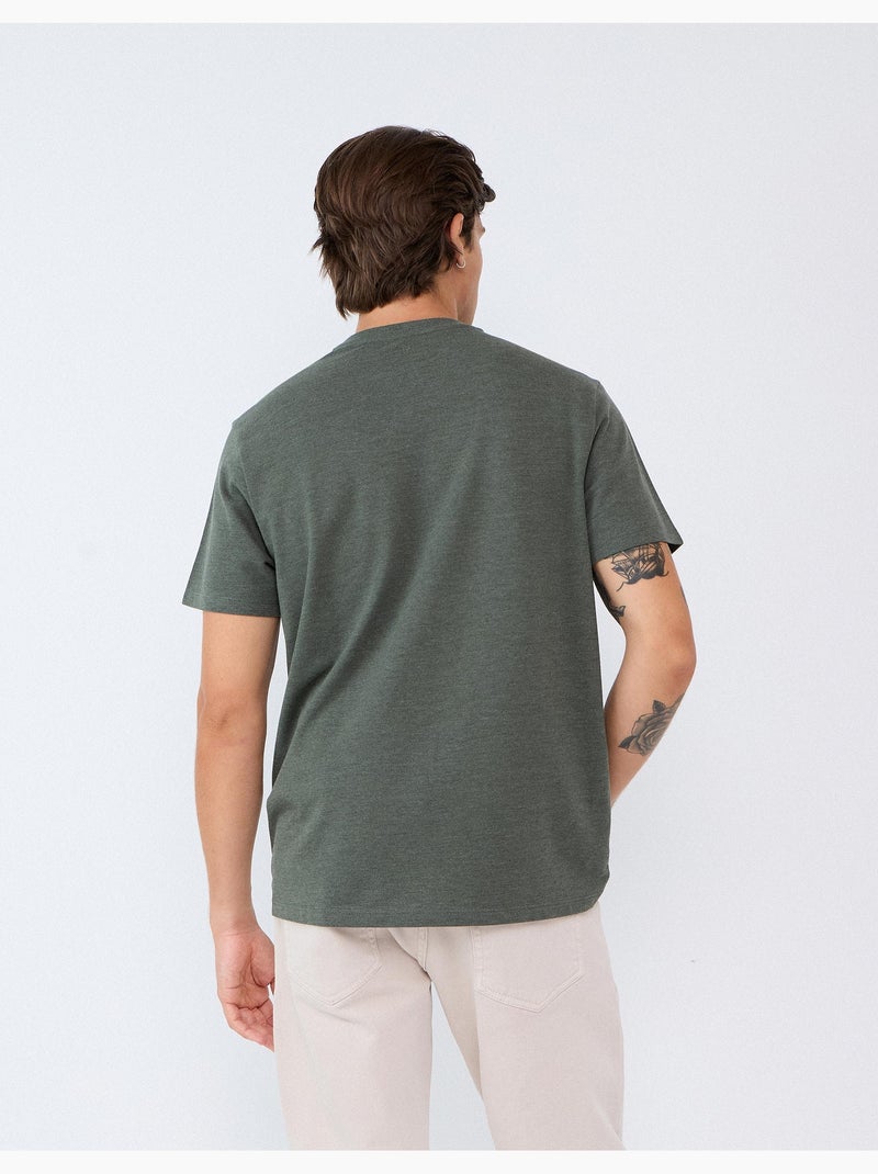 Piquet de camiseta, mo fashion Verde - Kiabi