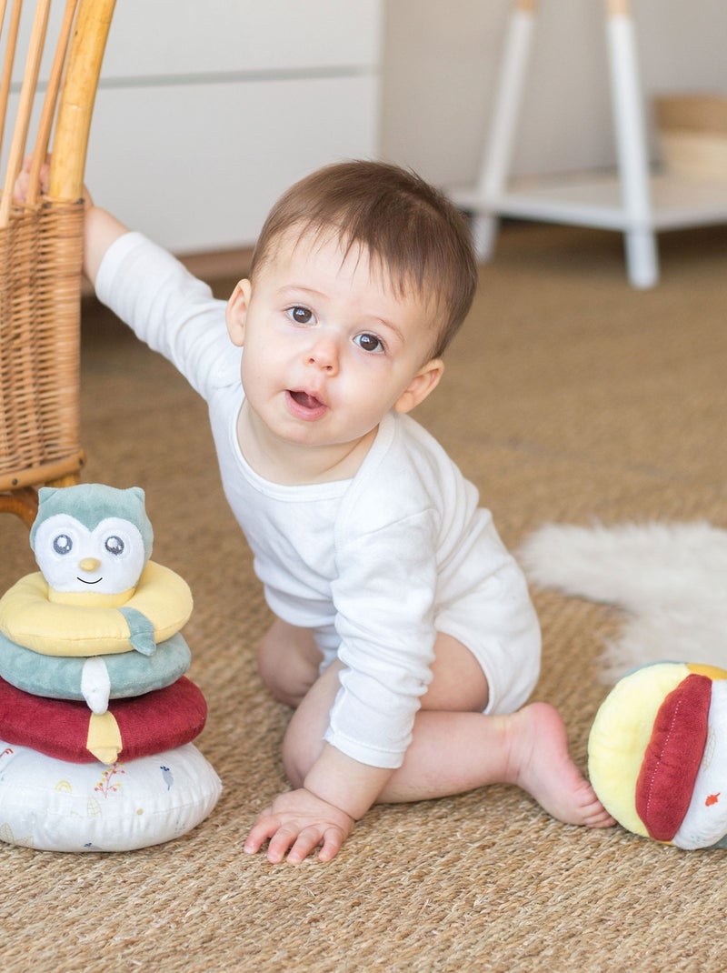 Pirámide sensorial de tela Multicolor - Kiabi