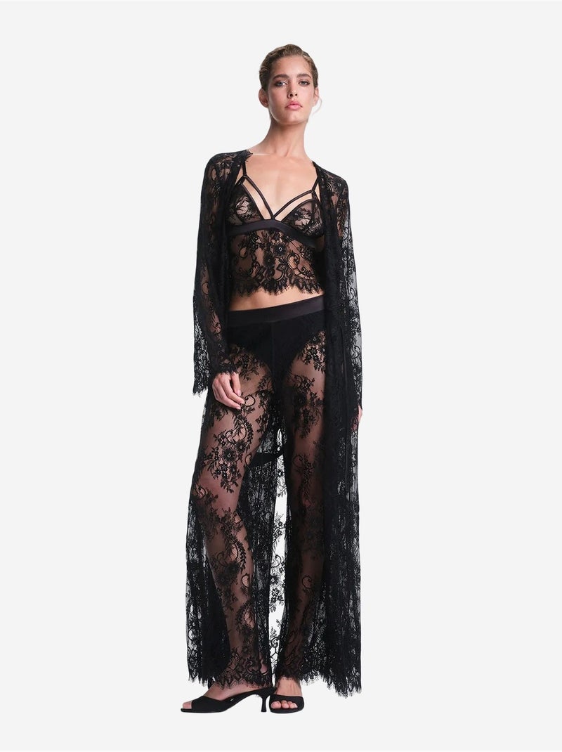Pirra lace bata colección privee penti Negro - Kiabi