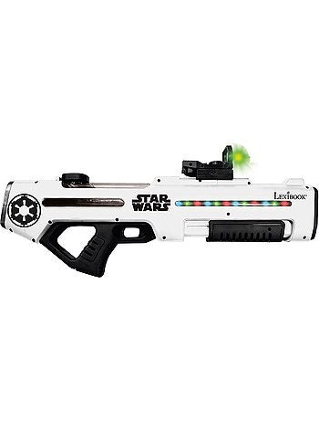 Pistola de agua electrónica recargable Star Wars con efectos de luz y sonido