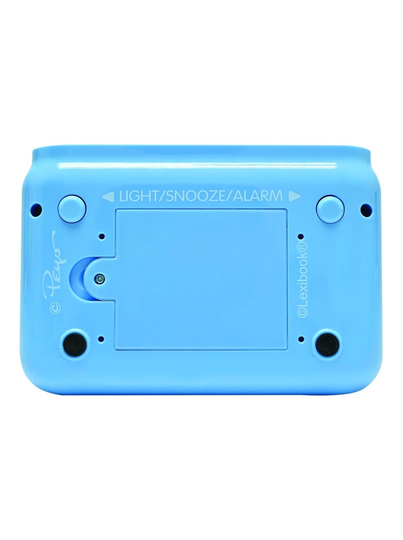 Pitufina Luz nocturna Reloj despertador con sonidos Azul - Kiabi