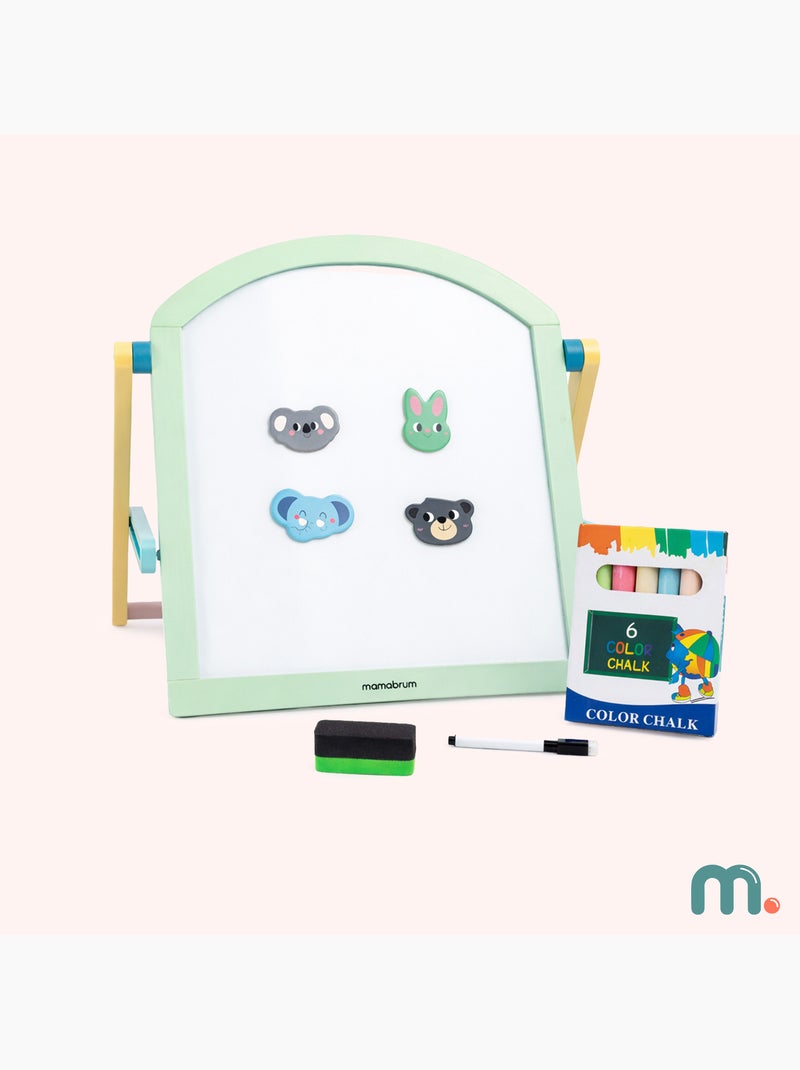 Pizarra educativa de madera de doble cara N/D - Kiabi