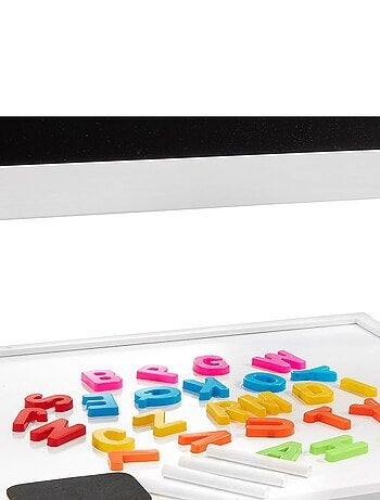 Pizarra infantil doble cara magnética y tiza Mamabrum