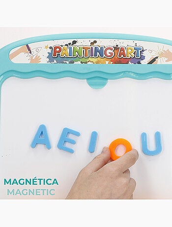 Pizarra magnética 2 en 1 c/accesorios good idea