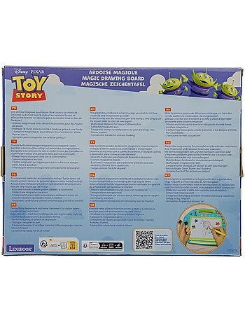 Pizarra magnética multicolor juguete Story con accesorios, formato A5