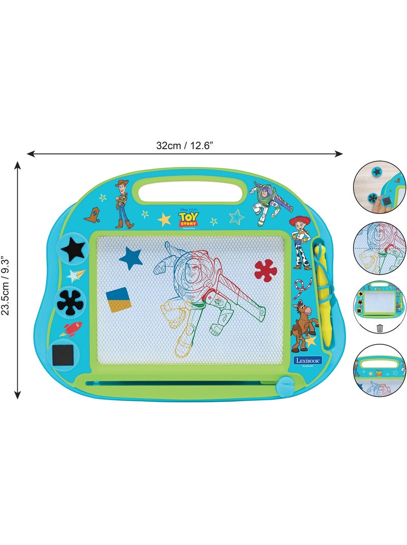 Pizarra magnética multicolor juguete Story con accesorios, formato A5 N/D - Kiabi