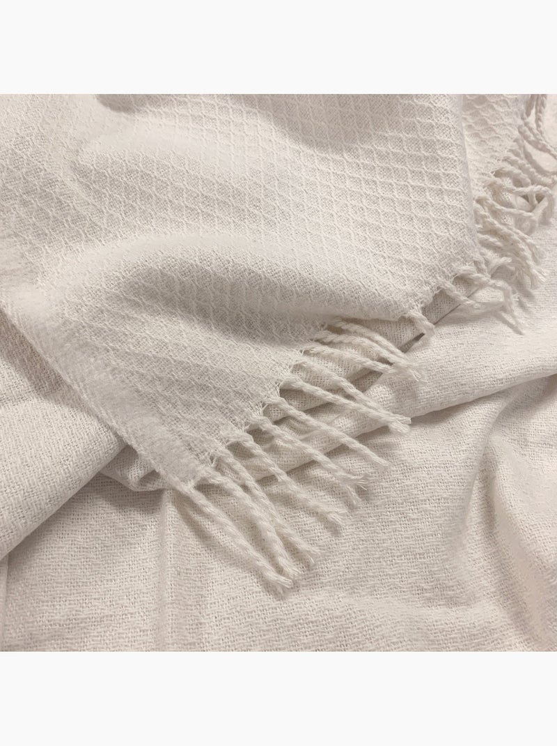 Plaid Coast "Happyfriday" Blanco roto - Kiabi