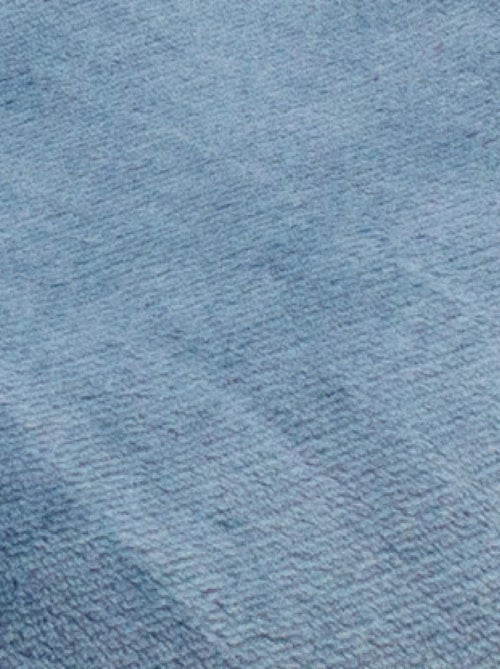 Plaid de microfibra con forro de sherpa - Kiabi