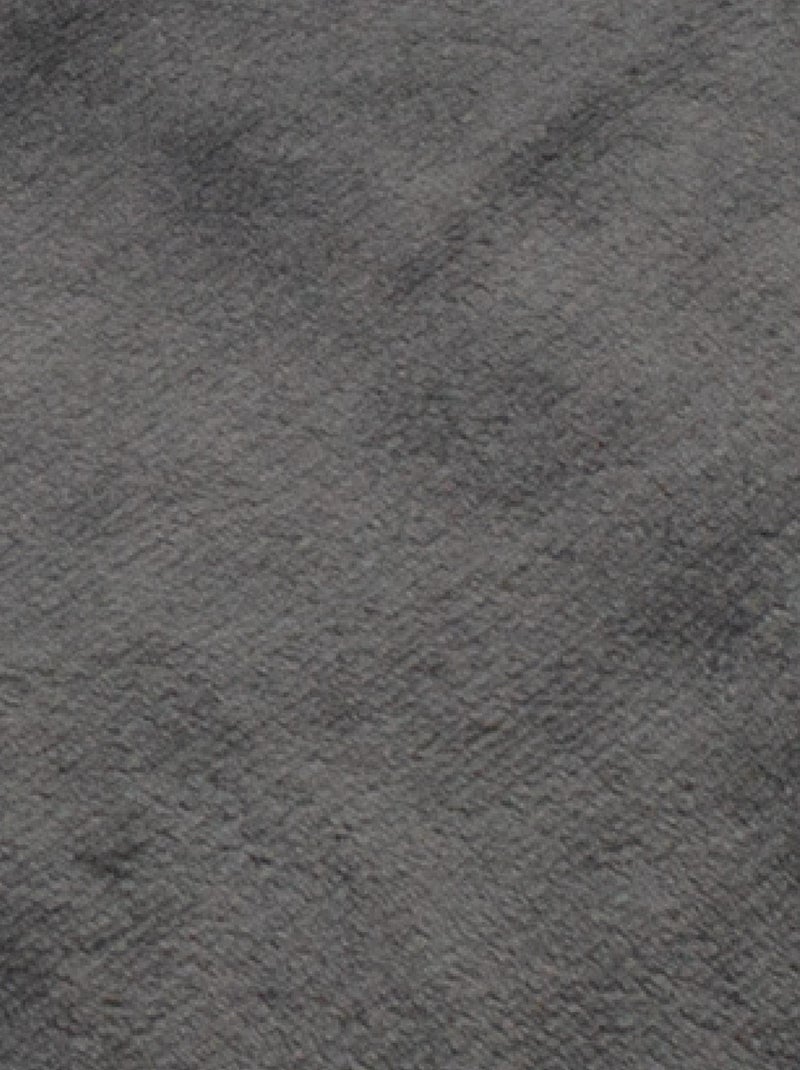 Plaid de microfibra con forro de sherpa Gris oscuro - Kiabi