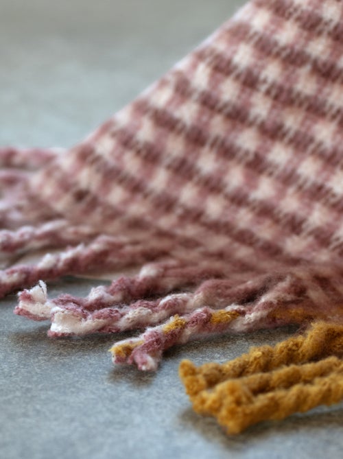 Plaid de mohair suave - Kiabi