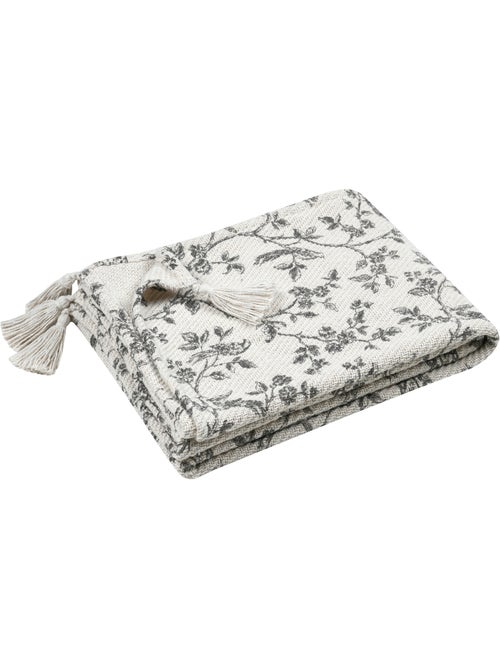 Plaid estampado floral estilo campo chic - Kiabi