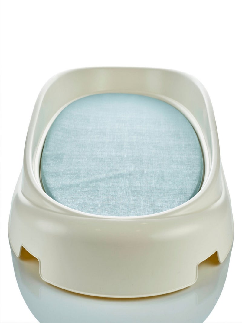 Plan para cambiar Thermobaby Vasco 76 x 45 cm con funda de PVC extraíble Blanco - Kiabi