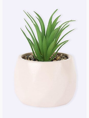 Planta artificial + maceta de origami - AFIBEL