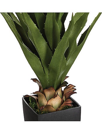 Planta artificial tipo agave en maceta - AFIBEL