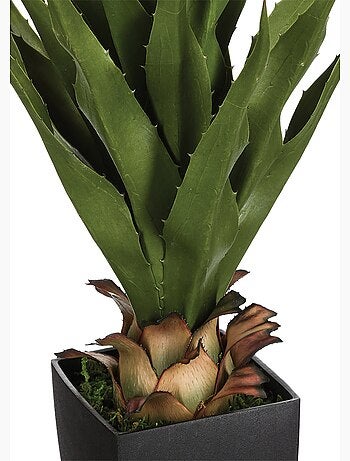 Planta artificial tipo agave en maceta - AFIBEL