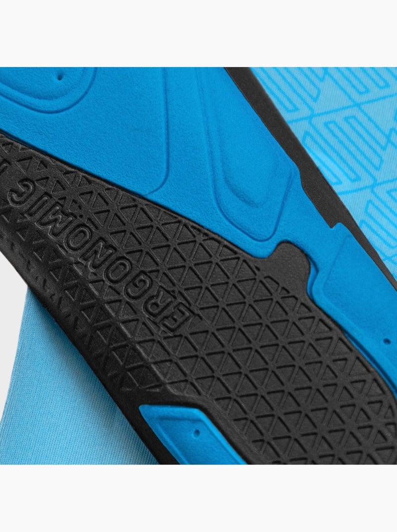 Plantillas zapatillas ciclismo ciclismo hombre y mujer grip Azul - Kiabi