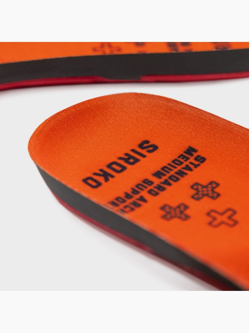 Plantillas zapatillas ciclismo ciclismo hombre y mujer grip Naranja - Kiabi