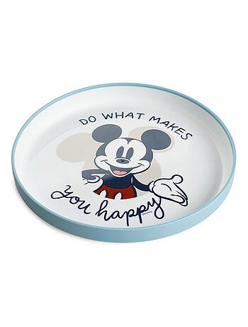 Plato antideslizante thermobaby mickey mouse de termoplástico apto para microondas