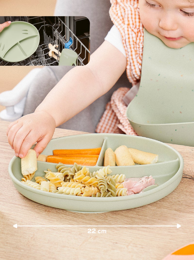Plato con compartimentos 'Babymoov' Verde - Kiabi