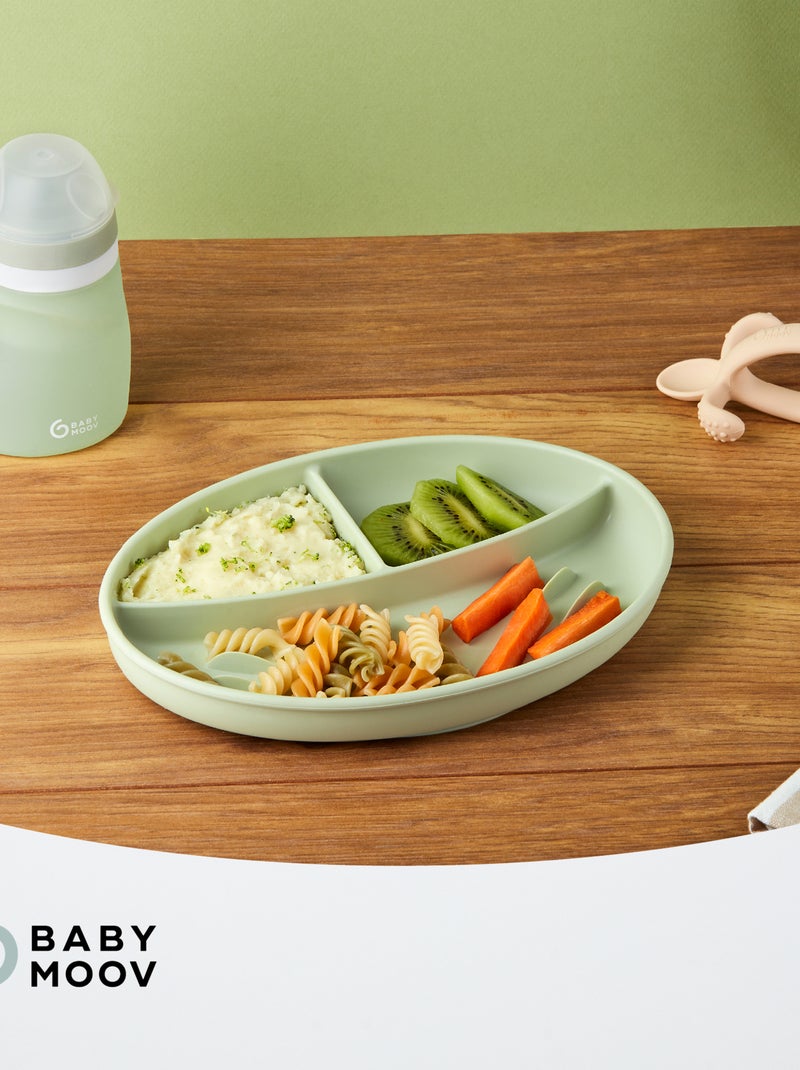 Plato con compartimentos 'Babymoov' Verde - Kiabi