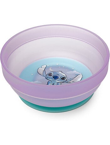 Plato con ventosa Disney Baby Lilo & Stitch de silicona antideslizante apto para microondas