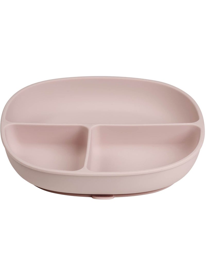 Plato de silicona para bebé con ventosa y tapa | B.Box Rosa - Kiabi