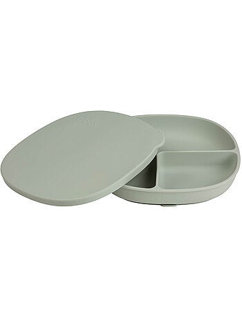 Plato de silicona para bebé con ventosa y tapa | B.Box