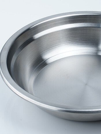 Plato hondo de acero inoxidable Thermobaby sin BPA 18 x 23 x 4 cm